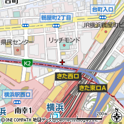 KIMURAYA 横浜ビアホール＆BBQ周辺の地図