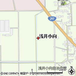 千葉県市原市浅井小向周辺の地図