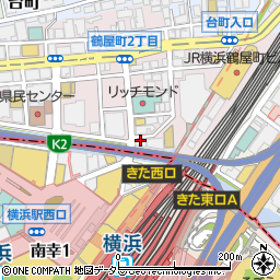 Bar Noble YOKOHAMA周辺の地図