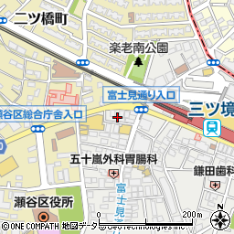 神奈川県横浜市瀬谷区三ツ境106周辺の地図