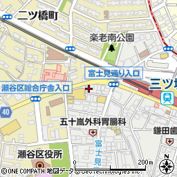神奈川県横浜市瀬谷区三ツ境106-12周辺の地図