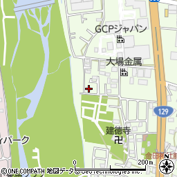 神奈川県厚木市金田56周辺の地図