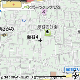 神奈川県横浜市瀬谷区瀬谷周辺の地図
