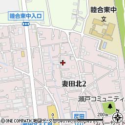 神奈川県厚木市妻田北2丁目17-29周辺の地図