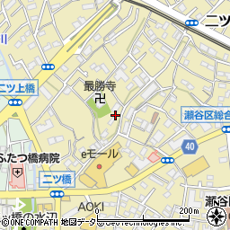 神奈川県横浜市瀬谷区二ツ橋町348周辺の地図