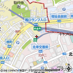 神奈川県横浜市西区楠町24周辺の地図