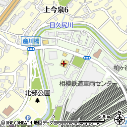 東京餃子軒 海老名かしわ台店周辺の地図
