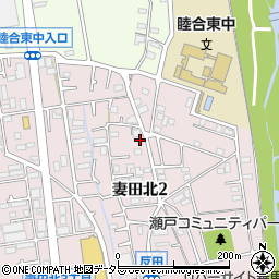 神奈川県厚木市妻田北2丁目17-37周辺の地図