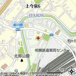 神奈川県海老名市柏ケ谷701周辺の地図