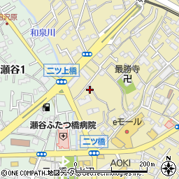 神奈川県横浜市瀬谷区二ツ橋町314-1周辺の地図