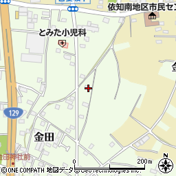 神奈川県厚木市金田547周辺の地図