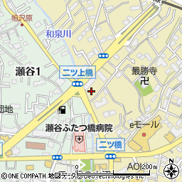 神奈川県横浜市瀬谷区二ツ橋町385周辺の地図