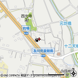 神奈川県厚木市及川520周辺の地図