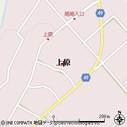 鳥取県鳥取市上原周辺の地図