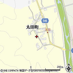 滋賀県長浜市太田町164周辺の地図