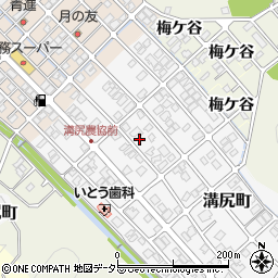 京都府舞鶴市溝尻町周辺の地図