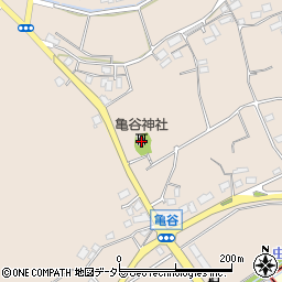 鳥取県東伯郡北栄町亀谷680周辺の地図