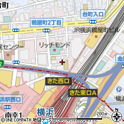炭屋 串兵衛 鶴屋町 横浜西口店周辺の地図