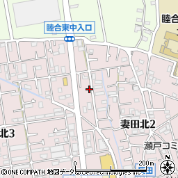 神奈川県厚木市妻田北2丁目14-35周辺の地図