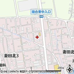 町田ガス株式会社　厚木営業所周辺の地図
