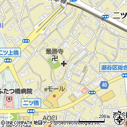 神奈川県横浜市瀬谷区二ツ橋町348-12周辺の地図