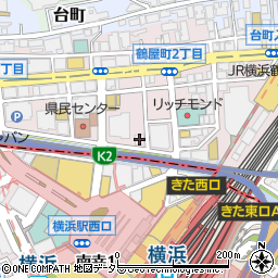 店舗流通ネット株式会社　横浜支店周辺の地図