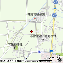 鳥取県鳥取市下味野周辺の地図