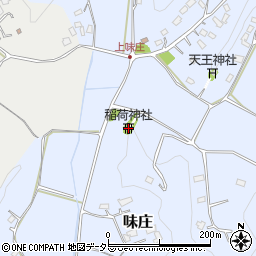 稲荷神社周辺の地図