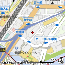 セブンイレブンコンカード横浜店周辺の地図