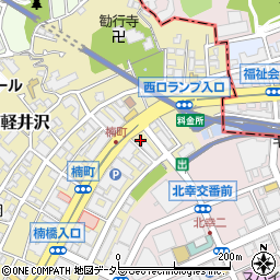 神奈川県横浜市西区楠町3周辺の地図