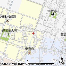鳥取県倉吉市井手畑34周辺の地図