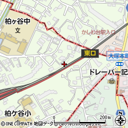 神奈川県海老名市柏ケ谷1113-18周辺の地図