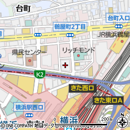 岩崎学園　本部周辺の地図