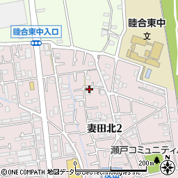 神奈川県厚木市妻田北2丁目17-31周辺の地図