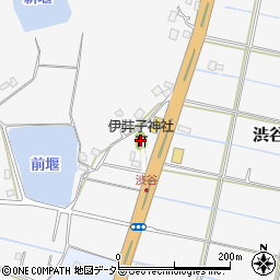 伊弉子神社周辺の地図