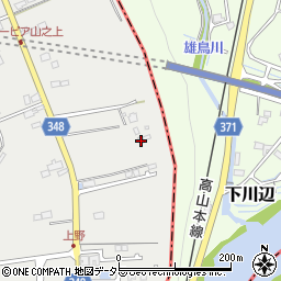 岐阜県美濃加茂市山之上町1092-20周辺の地図