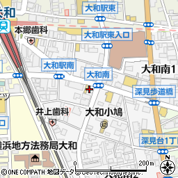 朝日土地建物株式会社　大和店・営業一課周辺の地図