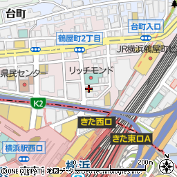 村木屋 横浜 はなれ周辺の地図