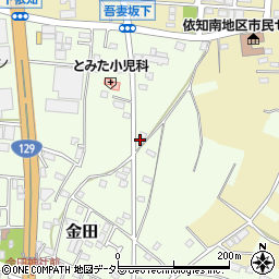 神奈川県厚木市金田552周辺の地図