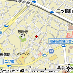 神奈川県横浜市瀬谷区二ツ橋町4765-3周辺の地図