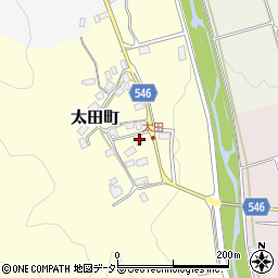 滋賀県長浜市太田町126周辺の地図