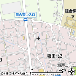 神奈川県厚木市妻田北2丁目15-25周辺の地図