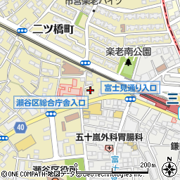 神奈川県横浜市瀬谷区二ツ橋町214周辺の地図