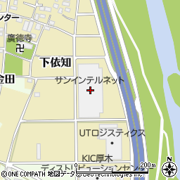 神奈川県厚木市下依知710周辺の地図