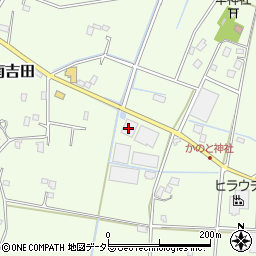 床枝衣料工業株式会社　第二工場周辺の地図