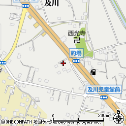 神奈川県厚木市及川1021周辺の地図