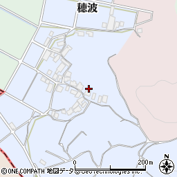 鳥取県東伯郡北栄町穂波周辺の地図