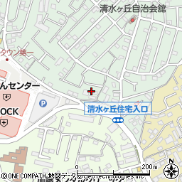 神奈川県横浜市旭区中沢1丁目41周辺の地図