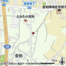 神奈川県厚木市金田551周辺の地図