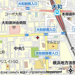 税理士法人中央事務所　横山オフィス周辺の地図